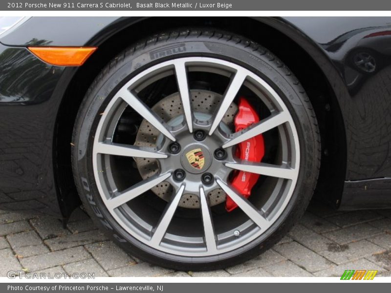  2012 New 911 Carrera S Cabriolet Wheel