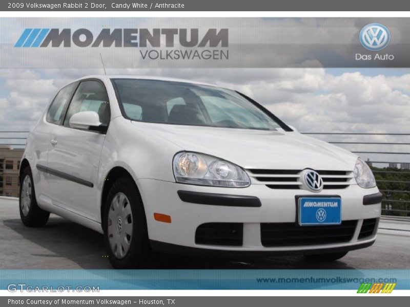 Candy White / Anthracite 2009 Volkswagen Rabbit 2 Door