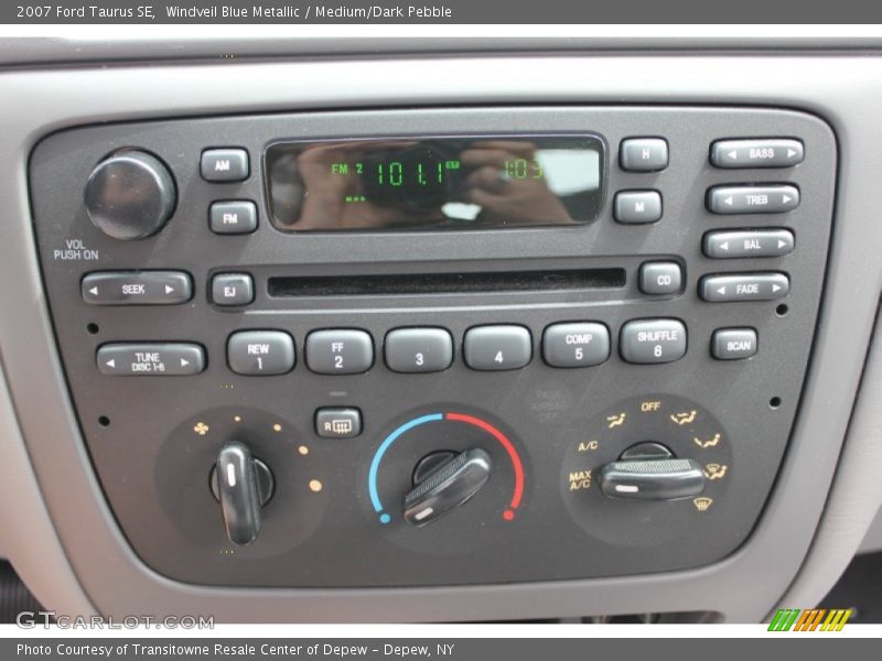 Windveil Blue Metallic / Medium/Dark Pebble 2007 Ford Taurus SE