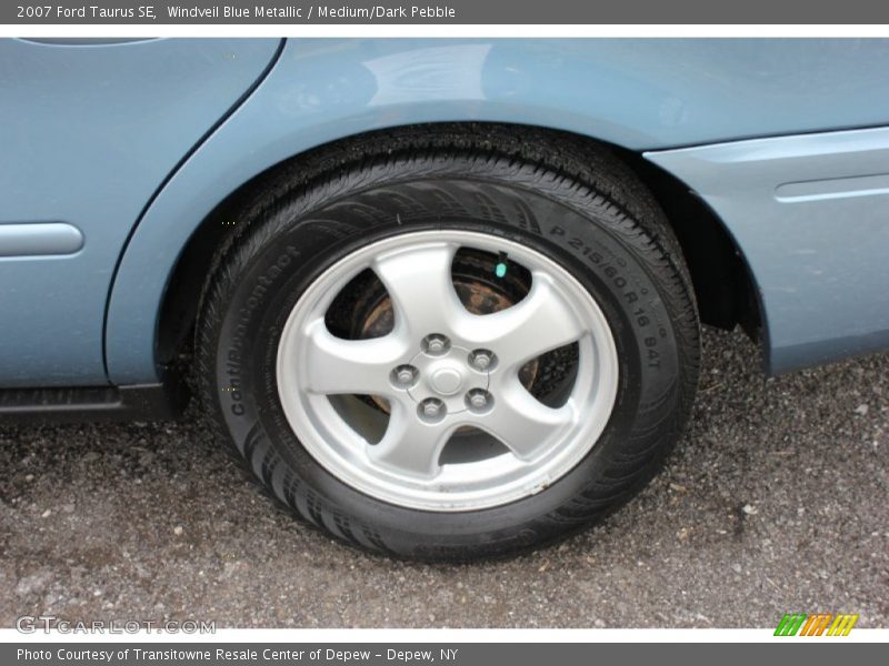 Windveil Blue Metallic / Medium/Dark Pebble 2007 Ford Taurus SE