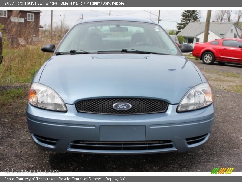 Windveil Blue Metallic / Medium/Dark Pebble 2007 Ford Taurus SE