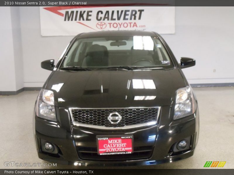 Super Black / Charcoal 2010 Nissan Sentra 2.0