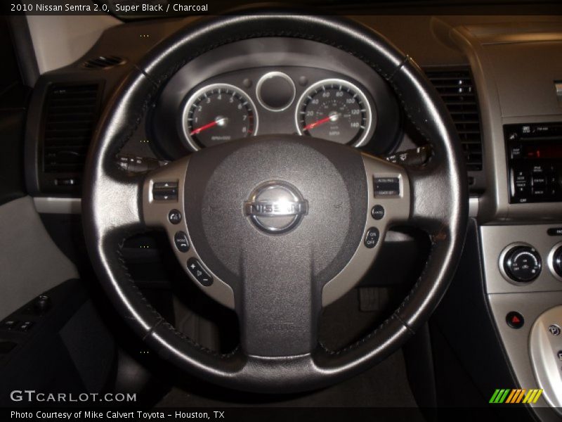 Super Black / Charcoal 2010 Nissan Sentra 2.0