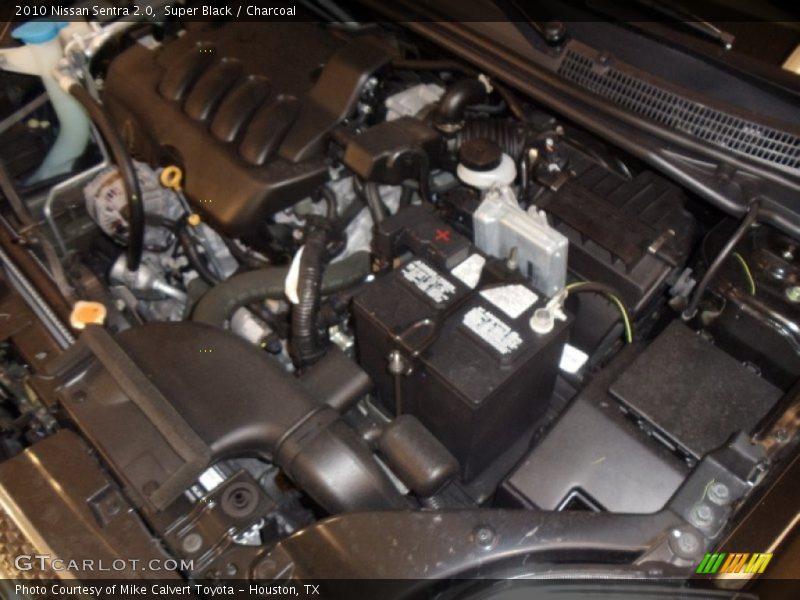Super Black / Charcoal 2010 Nissan Sentra 2.0