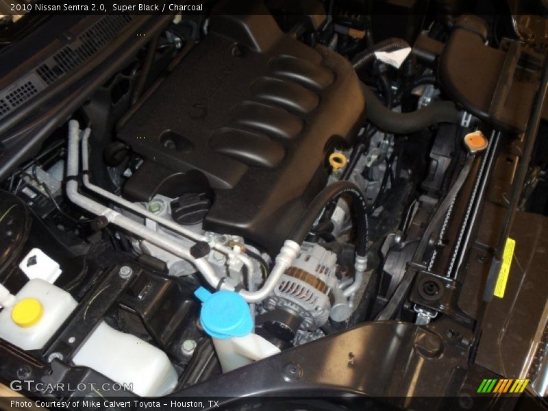 Super Black / Charcoal 2010 Nissan Sentra 2.0