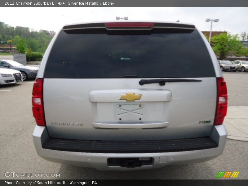 Silver Ice Metallic / Ebony 2012 Chevrolet Suburban LT 4x4