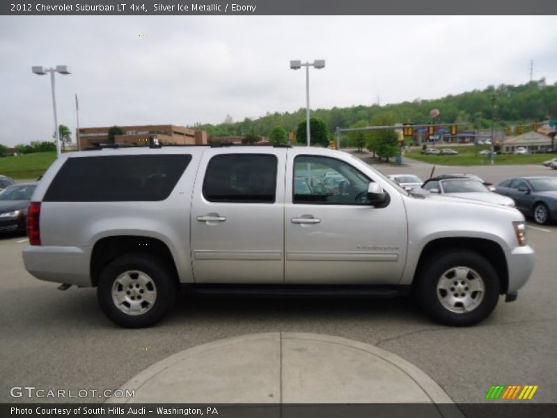 Silver Ice Metallic / Ebony 2012 Chevrolet Suburban LT 4x4
