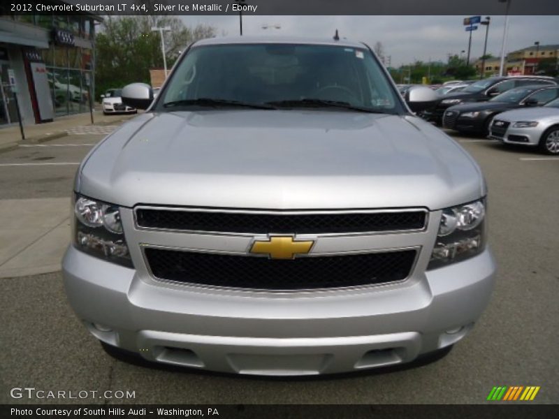 Silver Ice Metallic / Ebony 2012 Chevrolet Suburban LT 4x4