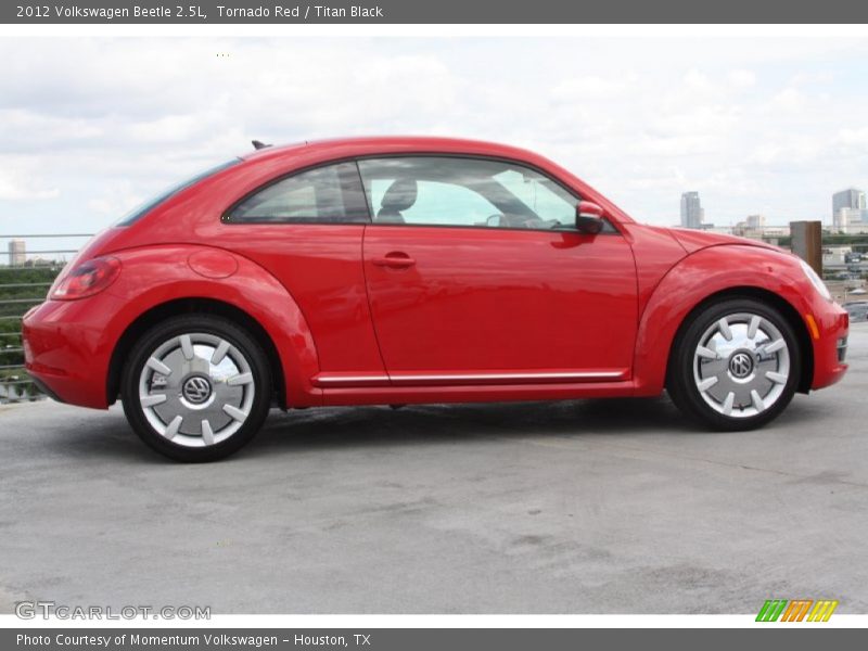 Tornado Red / Titan Black 2012 Volkswagen Beetle 2.5L