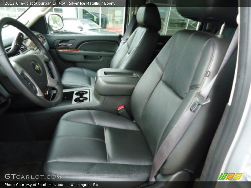 Silver Ice Metallic / Ebony 2012 Chevrolet Suburban LT 4x4