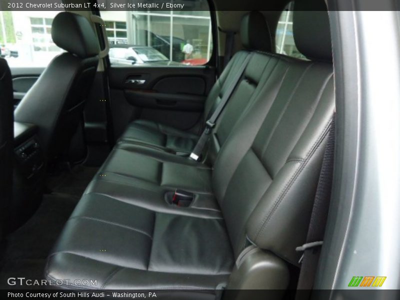 Silver Ice Metallic / Ebony 2012 Chevrolet Suburban LT 4x4