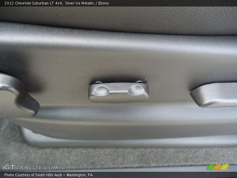 Silver Ice Metallic / Ebony 2012 Chevrolet Suburban LT 4x4