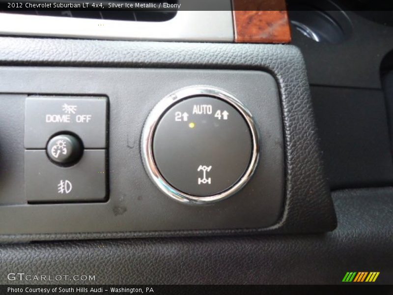 Silver Ice Metallic / Ebony 2012 Chevrolet Suburban LT 4x4