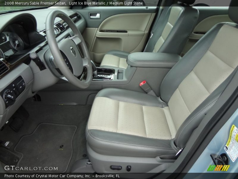 Light Ice Blue Metallic / Medium Light Stone 2008 Mercury Sable Premier Sedan
