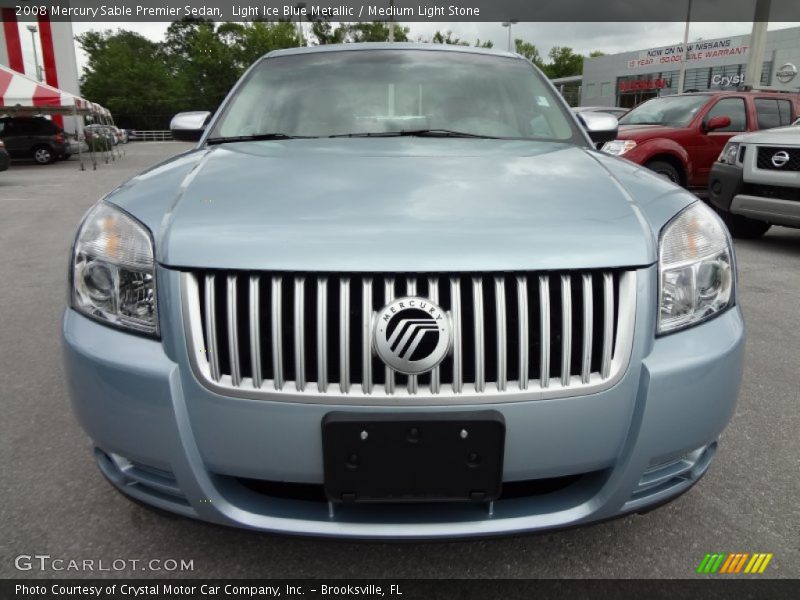 Light Ice Blue Metallic / Medium Light Stone 2008 Mercury Sable Premier Sedan
