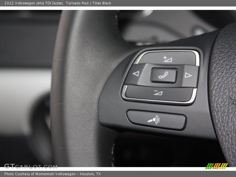 Tornado Red / Titan Black 2012 Volkswagen Jetta TDI Sedan