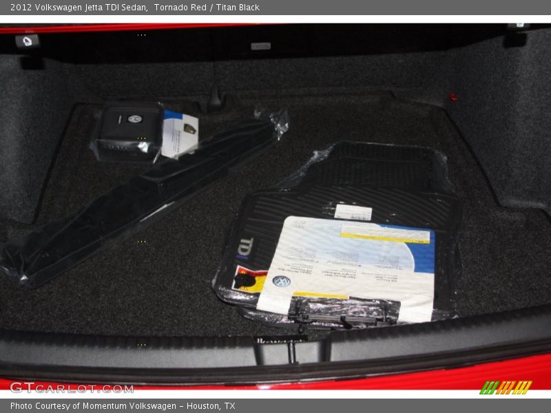 Tornado Red / Titan Black 2012 Volkswagen Jetta TDI Sedan