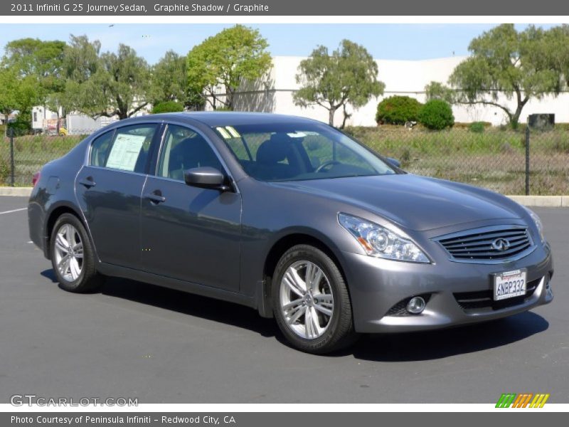 Graphite Shadow / Graphite 2011 Infiniti G 25 Journey Sedan