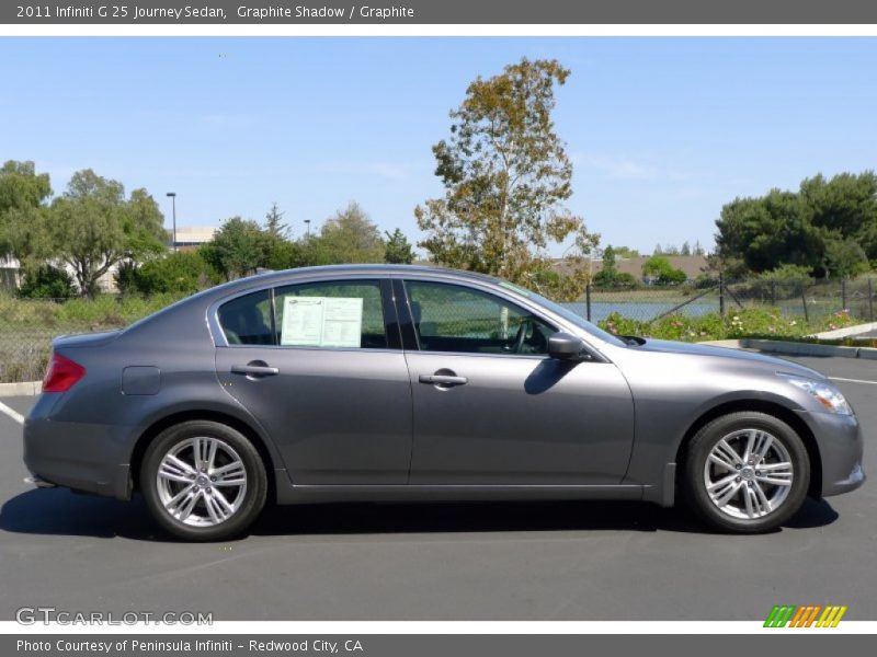 Graphite Shadow / Graphite 2011 Infiniti G 25 Journey Sedan