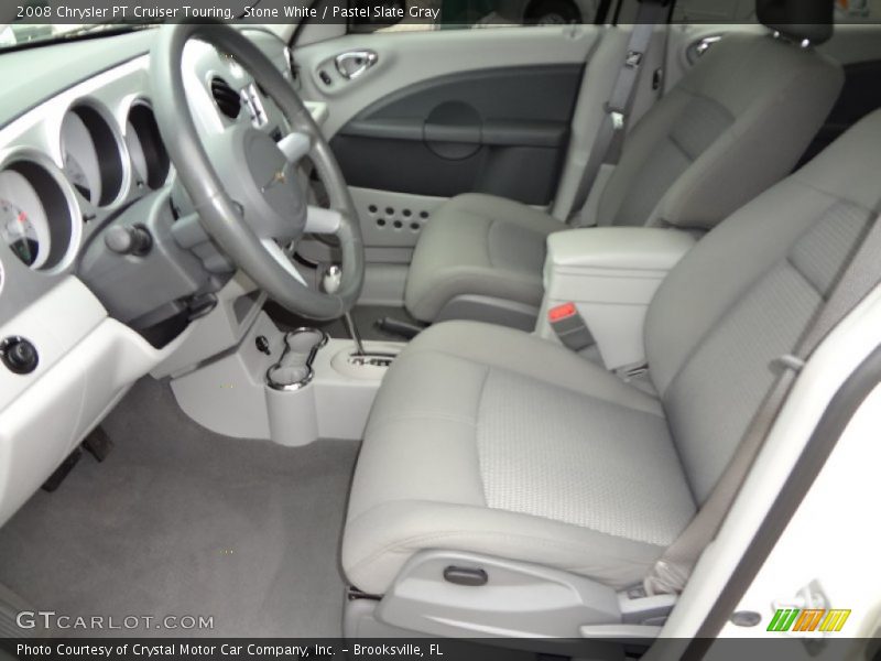 Stone White / Pastel Slate Gray 2008 Chrysler PT Cruiser Touring