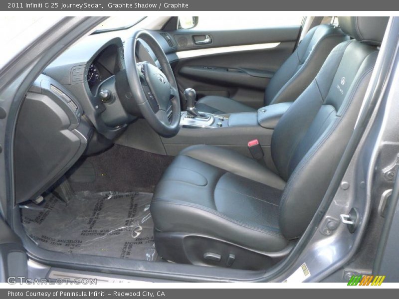 Graphite Shadow / Graphite 2011 Infiniti G 25 Journey Sedan