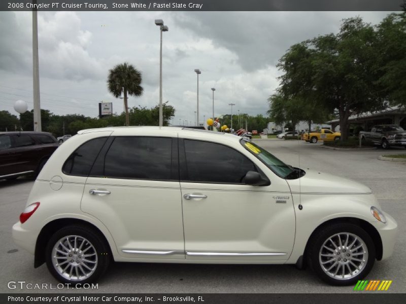 Stone White / Pastel Slate Gray 2008 Chrysler PT Cruiser Touring
