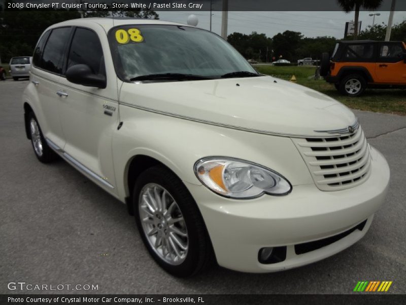 Stone White / Pastel Slate Gray 2008 Chrysler PT Cruiser Touring