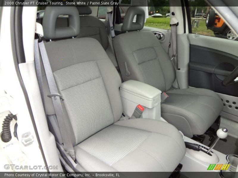 Stone White / Pastel Slate Gray 2008 Chrysler PT Cruiser Touring