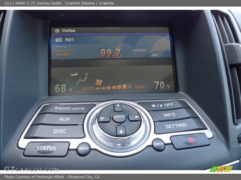 Graphite Shadow / Graphite 2011 Infiniti G 25 Journey Sedan
