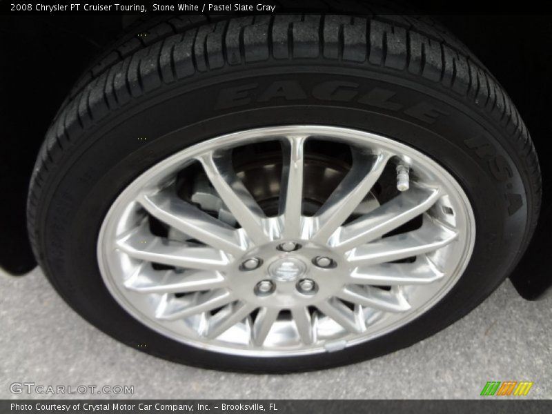 Stone White / Pastel Slate Gray 2008 Chrysler PT Cruiser Touring