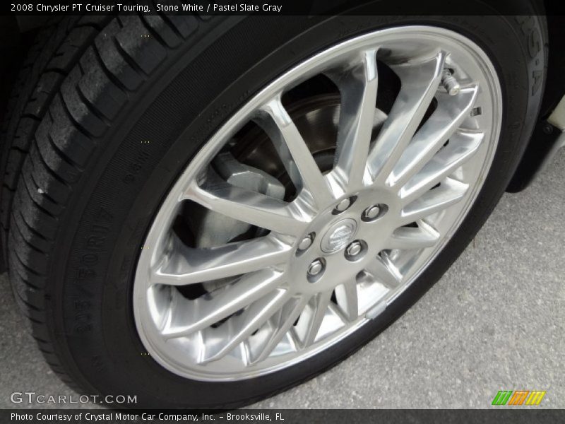 Stone White / Pastel Slate Gray 2008 Chrysler PT Cruiser Touring
