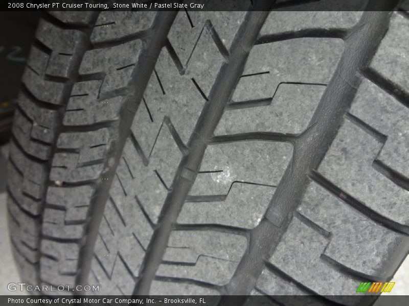 Stone White / Pastel Slate Gray 2008 Chrysler PT Cruiser Touring