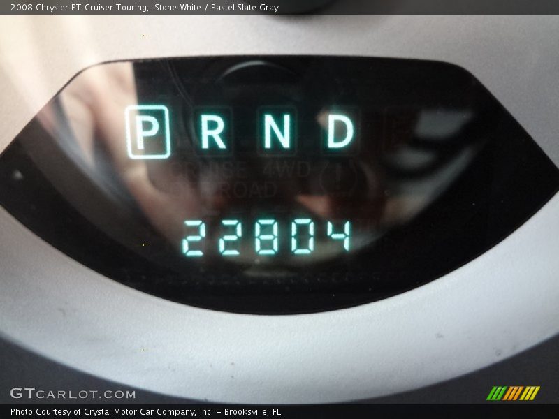 Stone White / Pastel Slate Gray 2008 Chrysler PT Cruiser Touring
