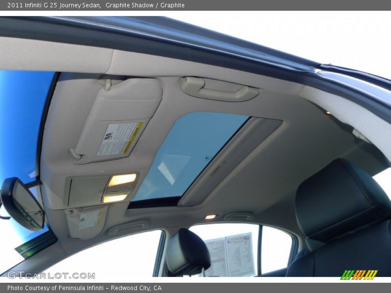 Graphite Shadow / Graphite 2011 Infiniti G 25 Journey Sedan