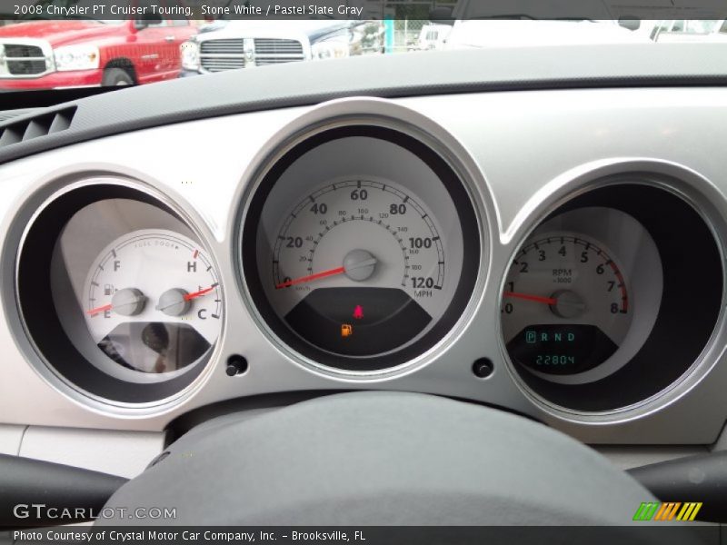 Stone White / Pastel Slate Gray 2008 Chrysler PT Cruiser Touring