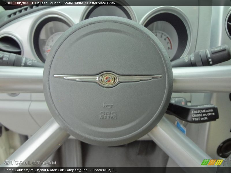 Stone White / Pastel Slate Gray 2008 Chrysler PT Cruiser Touring