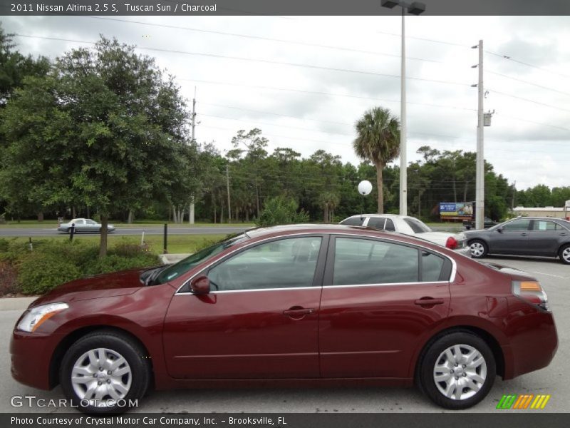 Tuscan Sun / Charcoal 2011 Nissan Altima 2.5 S