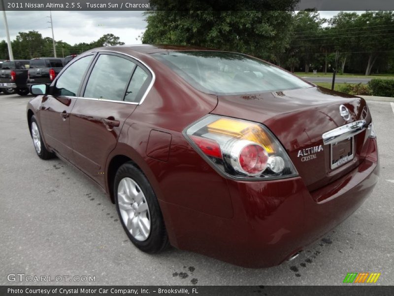 Tuscan Sun / Charcoal 2011 Nissan Altima 2.5 S