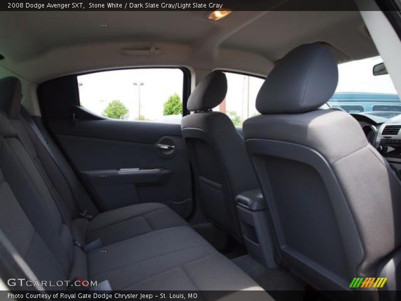 Stone White / Dark Slate Gray/Light Slate Gray 2008 Dodge Avenger SXT