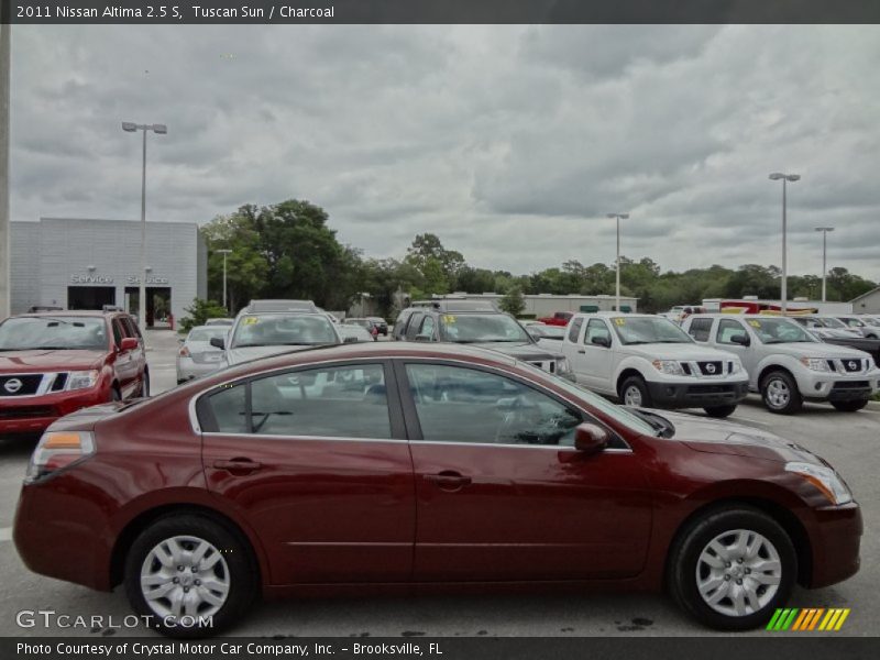 Tuscan Sun / Charcoal 2011 Nissan Altima 2.5 S