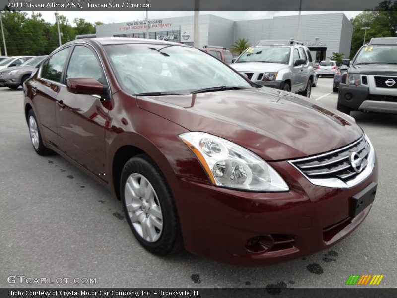 Tuscan Sun / Charcoal 2011 Nissan Altima 2.5 S