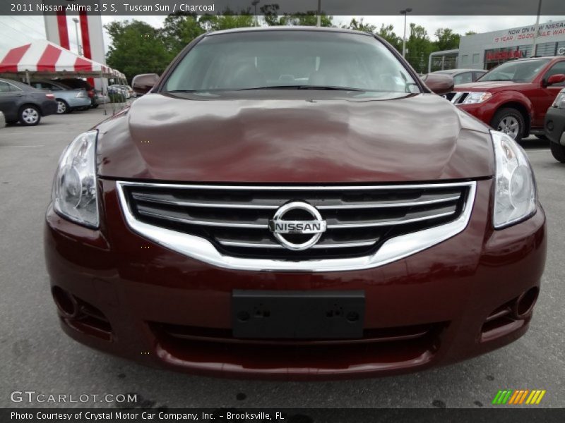 Tuscan Sun / Charcoal 2011 Nissan Altima 2.5 S