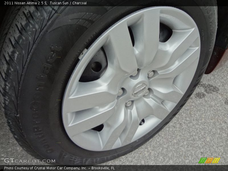 Tuscan Sun / Charcoal 2011 Nissan Altima 2.5 S