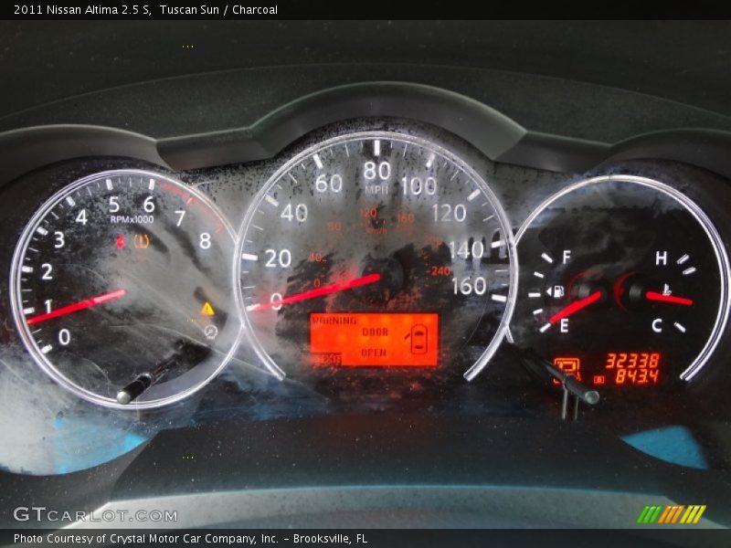 Tuscan Sun / Charcoal 2011 Nissan Altima 2.5 S