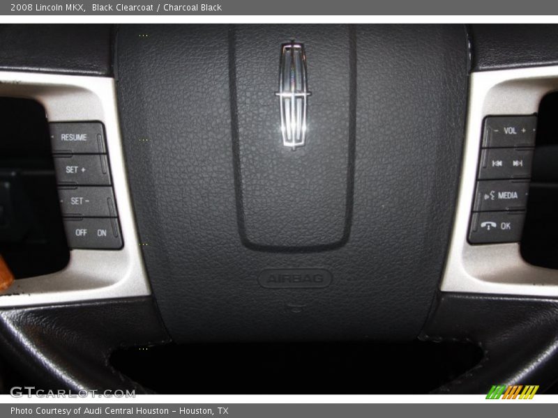 Black Clearcoat / Charcoal Black 2008 Lincoln MKX