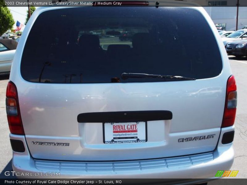Galaxy Silver Metallic / Medium Gray 2003 Chevrolet Venture LS