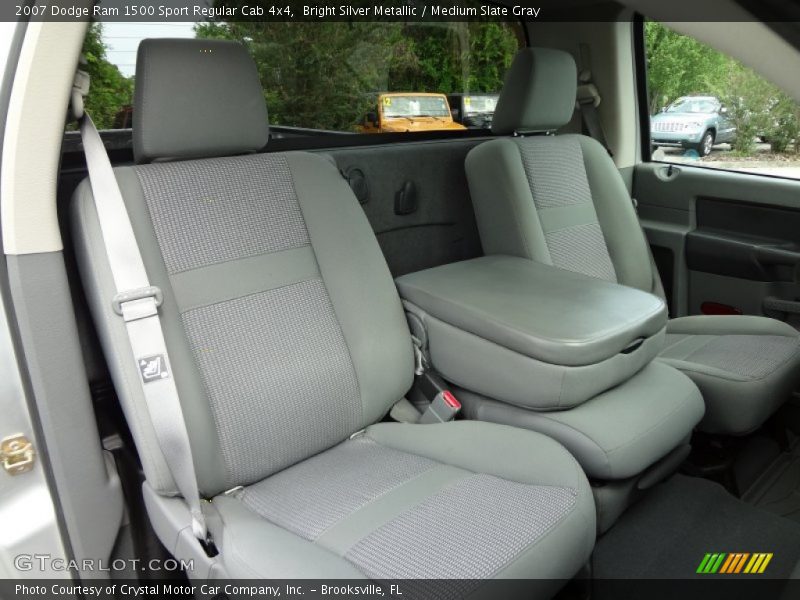 Bright Silver Metallic / Medium Slate Gray 2007 Dodge Ram 1500 Sport Regular Cab 4x4