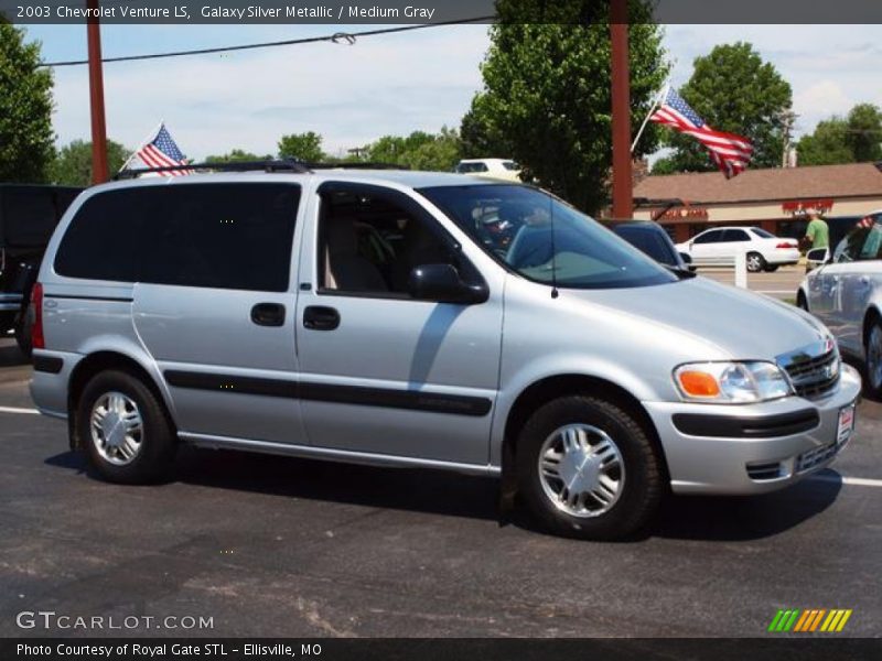 Galaxy Silver Metallic / Medium Gray 2003 Chevrolet Venture LS