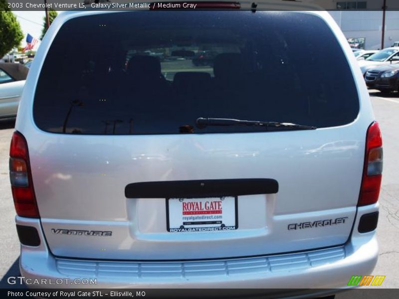 Galaxy Silver Metallic / Medium Gray 2003 Chevrolet Venture LS