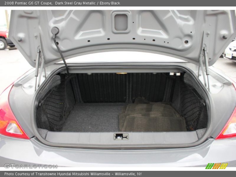 Dark Steel Gray Metallic / Ebony Black 2008 Pontiac G6 GT Coupe